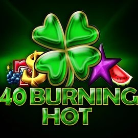 40 Burning Hot casino game by Amusnet Interactive – featured logo at Lizaro Casino