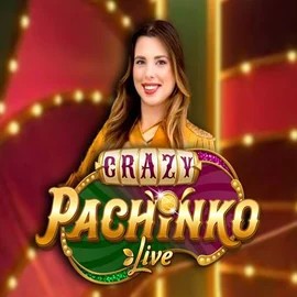 Crazy Pachinko online game logo by Evolution on lizaroapp.com