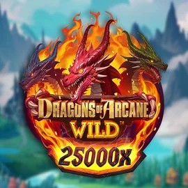Dragons of Arcane Wild by Foxium, showcased at lizaroapp.com – game logo