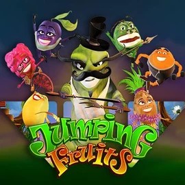 Jumping Fruits logo by Wazdan Lizaro Casino