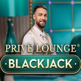 Official Live Casino logo: Privé Lounge Blackjack by Pragmatic Play at Lizaro Casino