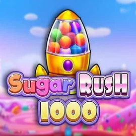 Sugar Rush 1000 game by Pragmatic Play – logo hosted on Lizaro Casino