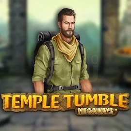Temple Tumble Megaways slot visual from Relax Gaming available on lizaroapp.com