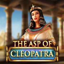 The Asp of Cleopatra slot logo by Red Rake Gaming at Lizaro Casino