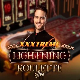 XXXtreme Lightning Roulette logo by Evolution at Lizaro Casino